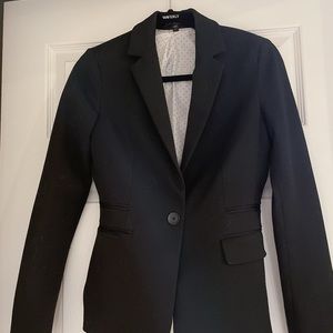 Express double pocket lined blazer